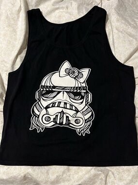 SAVE THE PANDUHS GIRL STORMTROOPER TANK TOP